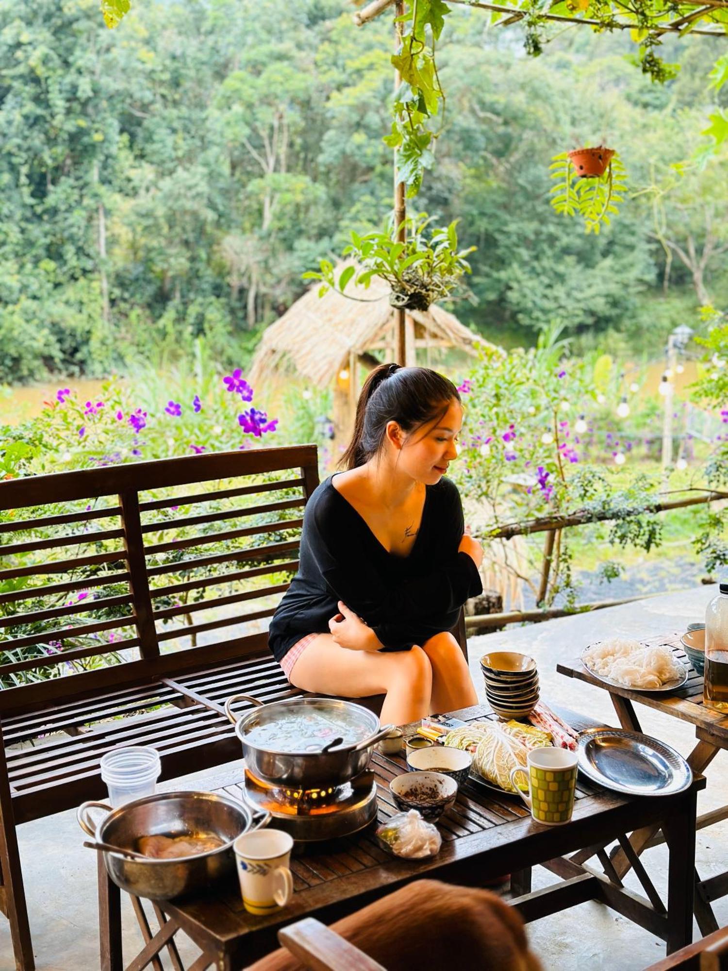 Campsite Coi Nguon Farm Glam Mang Den *